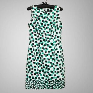 RONNI NICOLE GEOMETRIC PATTERN DRESS SIZE 8
